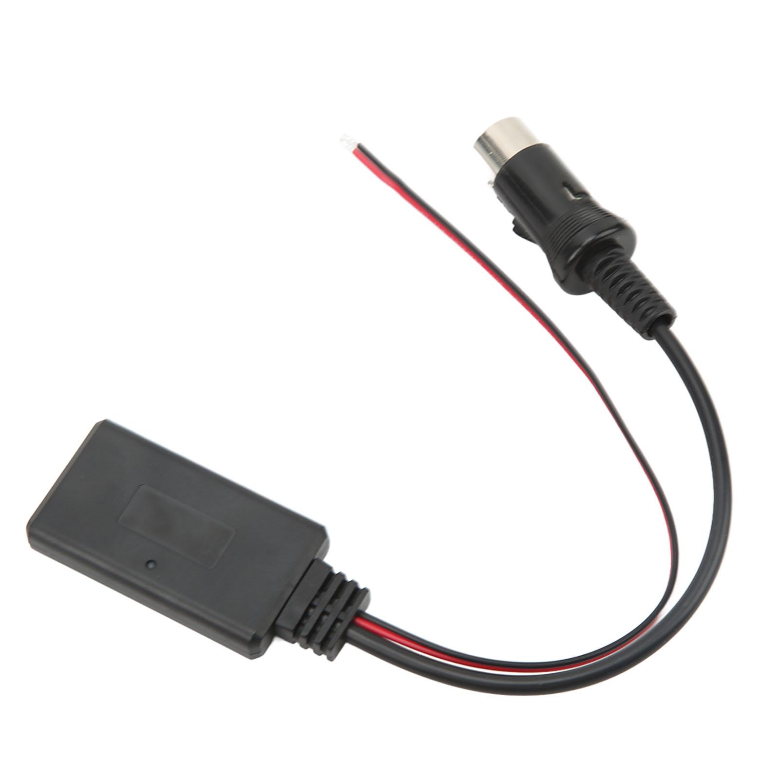 

Автомобильный беспроводной AUX-адаптер Bluetooth 5.0 с чистым качеством звука для 13-контактного порта Kenwood