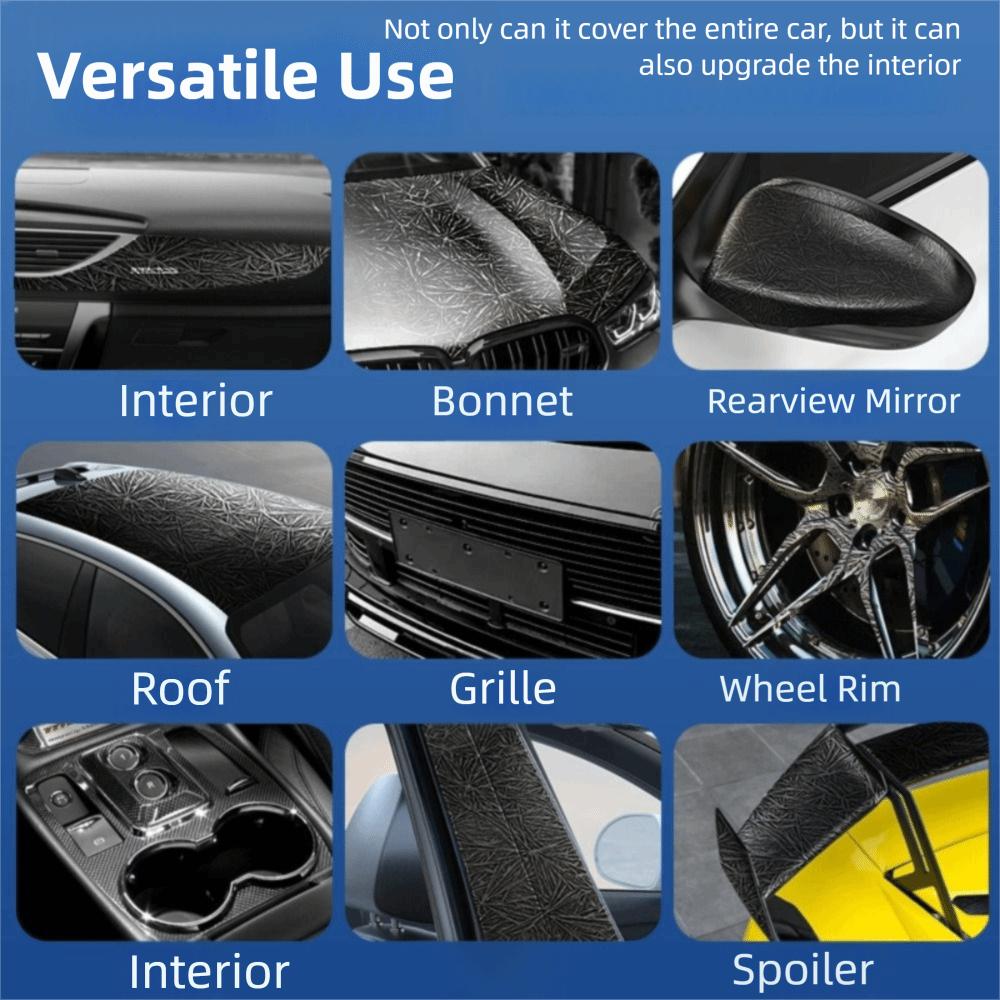 Forged Motorcycle Body Stickers Air Bubble Free Car Interior Sticker  For Car Motorcycle DIY