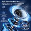 Smart Car Air Aromatherapy Diffuser Rechargeable Car Air Freshener Cloud Mist With Sound Pickup Lamp RGB Light Auto Interior