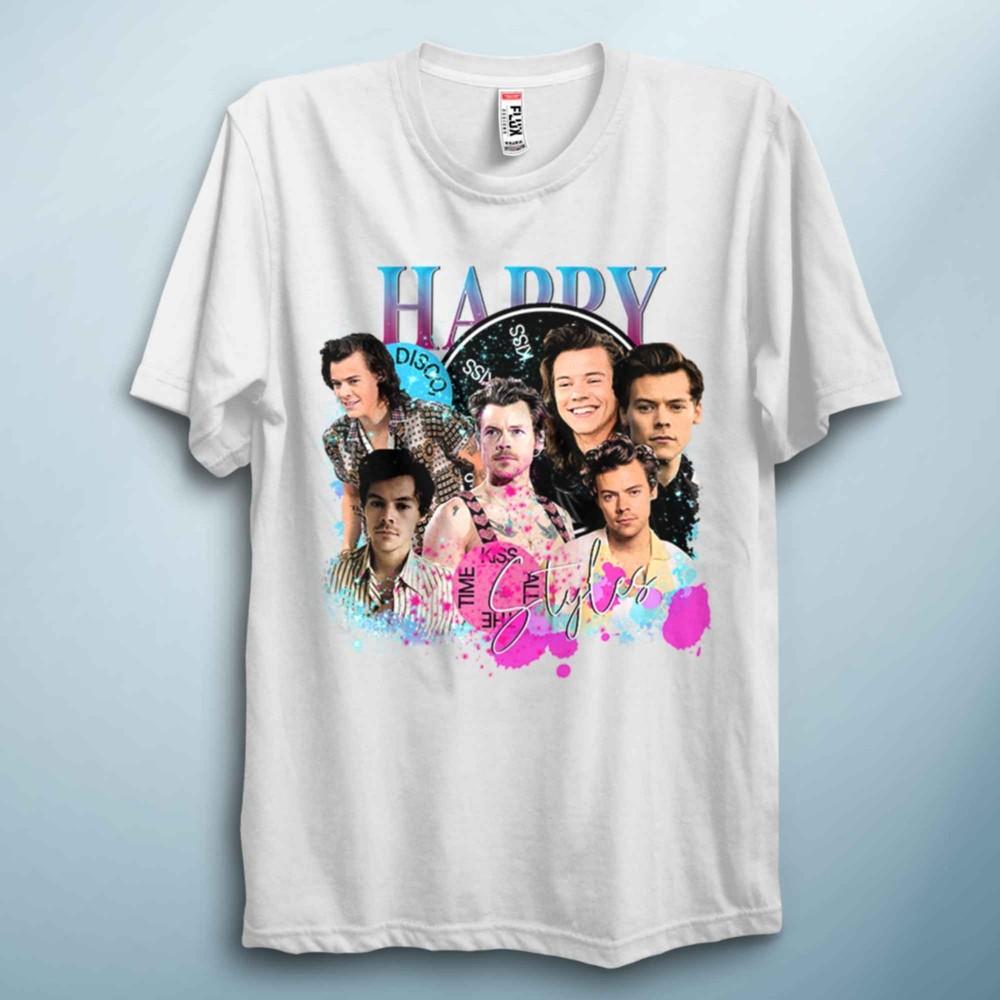 Vintage Harry Styles TShirt Retro Graphic T Shirt Concert Tee Music T Shirt Gift
