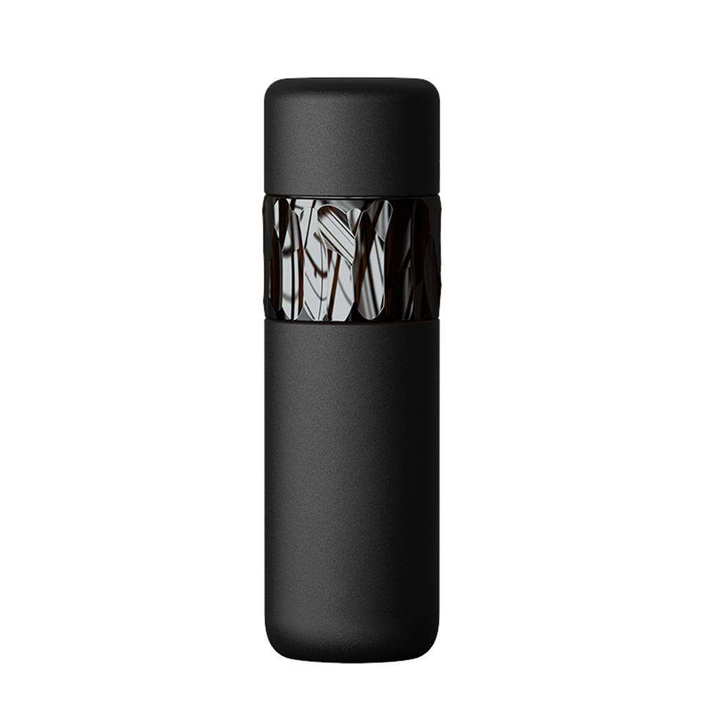 316 Stainless Steel Insulated Mug - Tea And Water Separation, Temperature Display, Unisex, Tea Brewing Flask