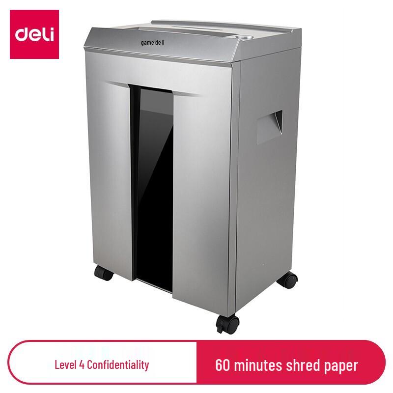 

Deli 9958 Micro-Cut Commercial Paper Shredder CN plug (adapter included)