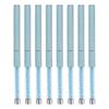 Blue Nail Art Brush Set with 8pcs for Acrylic Painting and DIY Beauty Needs