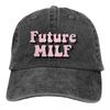 Summer Cap Sun Visor Cool Hip Hop Caps Future Milf Cowboy Hat Peaked Hats