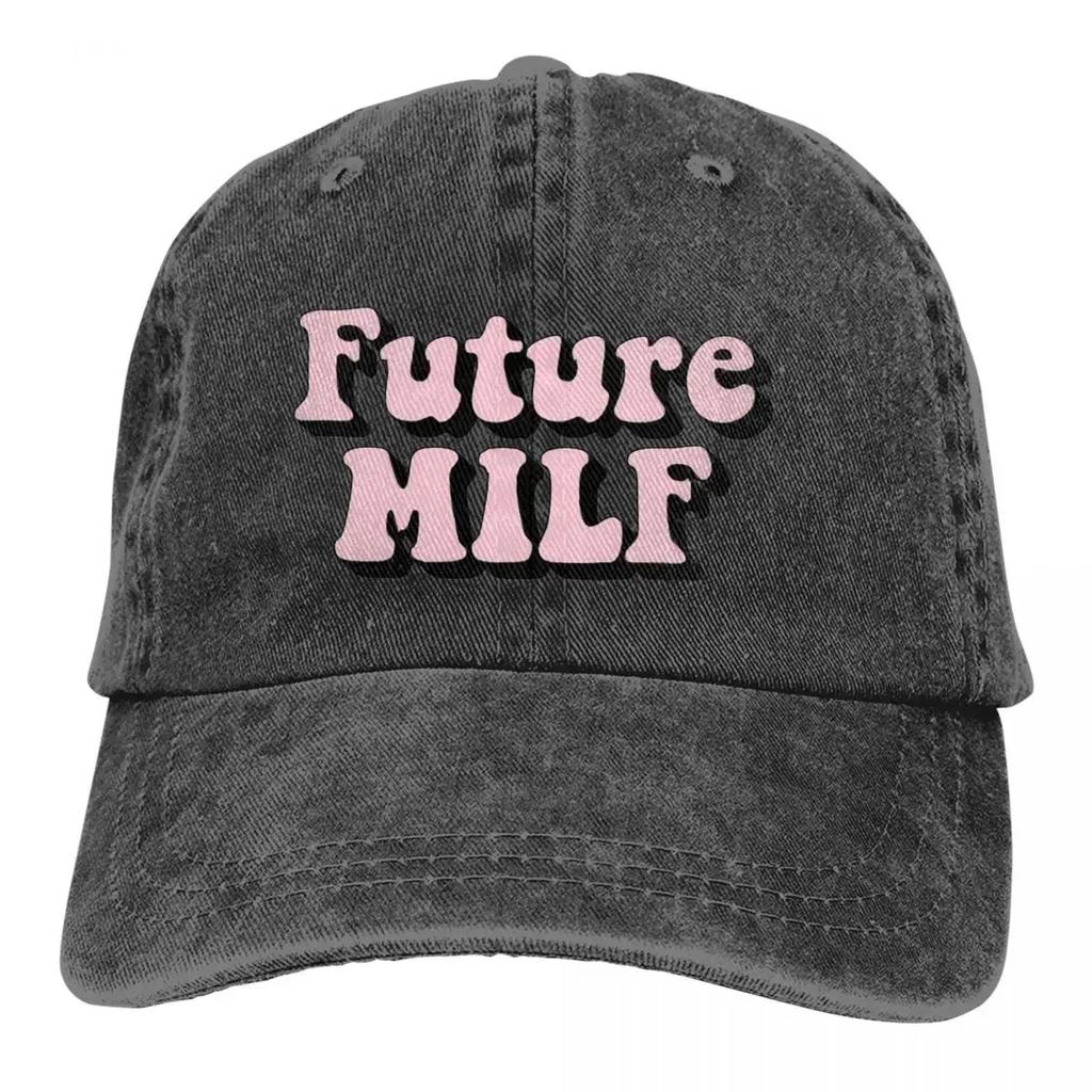 Summer Cap Sun Visor Cool Hip Hop Caps Future Milf Cowboy Hat Peaked Hats
