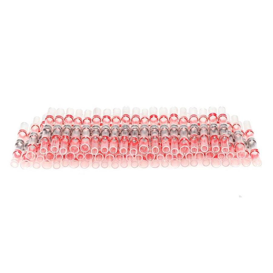 400 Stück Wasserdicht Lötversiegelung Schrumpfschlauch Draht Stoßverbinder Set Box
