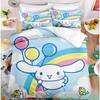 Cartoon Anime Sanrio Cinnamoroll Melody Bedding Set Kawaii Quilt Cover Duvet Cover Pillowcase Kids Girls Single Twin King Size