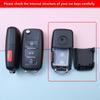 3 4 5 Buttons Car Universal Remote Key Fob Case Housing Key Shell For Kd For Xhorse For Vvdi For Keydiy