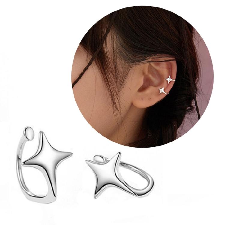 Chic Star Ear Gripper Ear Bone Cuff Unique No Piercing Ear Clip for Fashionistas