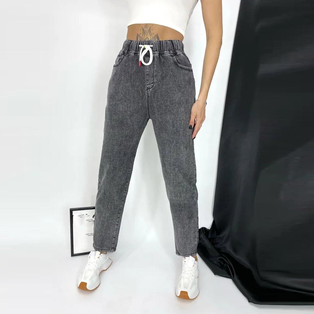 Women's Pants Fashion Loose Casual Solid Color Jeans