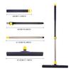 Yocada Floor Squeegee Long Adjustable Telescopic Pole Heavy Duty Household Perfect for Glass Foam Cleaning Scrubber, 54" Broom,