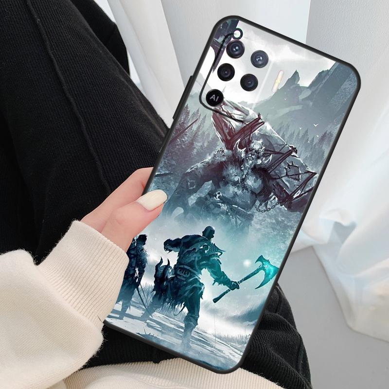 

God of War Case For Oppo A96 A76 A16 A60 A98 A58 A78 A18 A38 A80 A40 A77 A57 A17 A74 A54 A94 A15 A5 Pro OPPO A57s