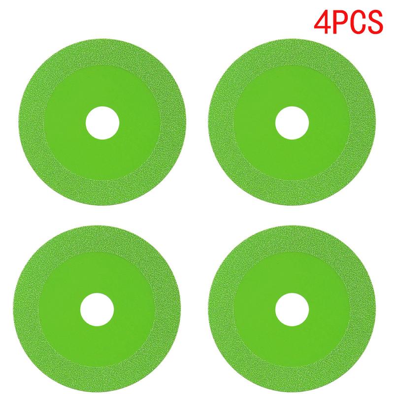 Glass Cutting Disc Diamond 100mm Marble Saw Ceramic Tile Jade Crystal Wine Bottles Grinding Chamfering Glass Cutting Tool