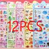 Autocollant Animal Cartoon Kawaii 3D Mignon Amusant DIY Autocollants Cristal 3D Gaufrés pour Scrapbook Journal Papeterie Décoration