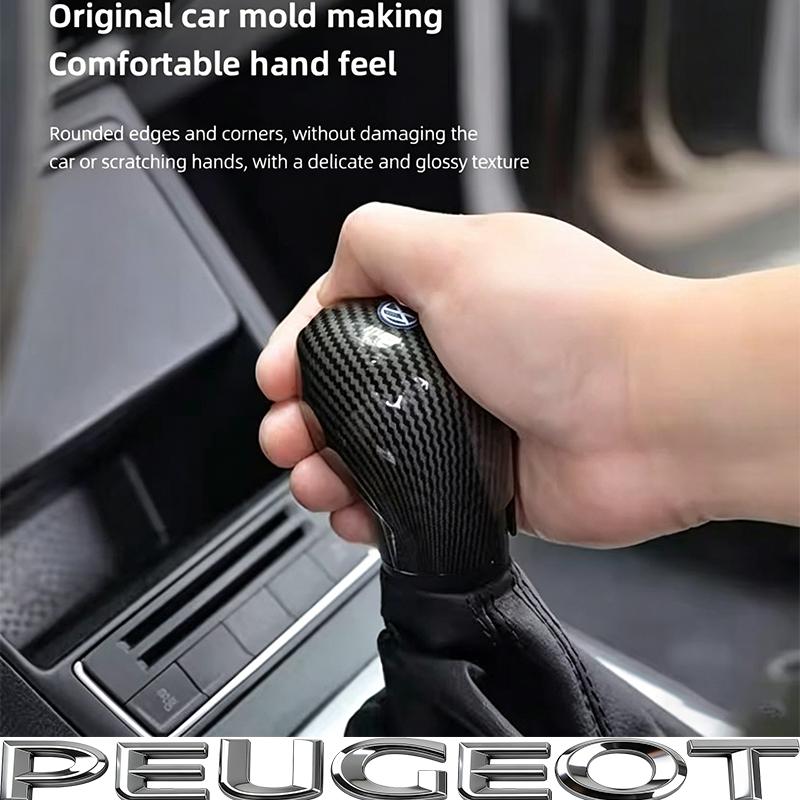 Volkswagen Gear Stick Cover Car Shift Lever Carbon Fibre Shell For VW Golf Polo GTI Tiguan R-Line Passat Variant Jetta Tirevalve