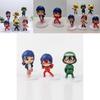 Adorable 6 Styles Miracle Girl Figurines Pvc Car Hanging Decorations Ideal For Cakes And Toys
