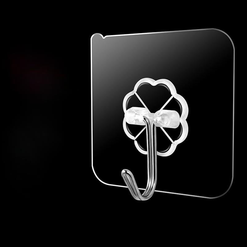 

Прозрачные крючки используются для приклеивания к двери, не оставляя следов.. Это прочные самоклеящиеся крючки для ванных комнат и кухонь без гвоздей Quality version