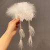 Feather Butterfly Tassel Hair Clip with Rhinestones Boho Style Hairpin for Women Girls Party Wedding Accessories Hair Decoration