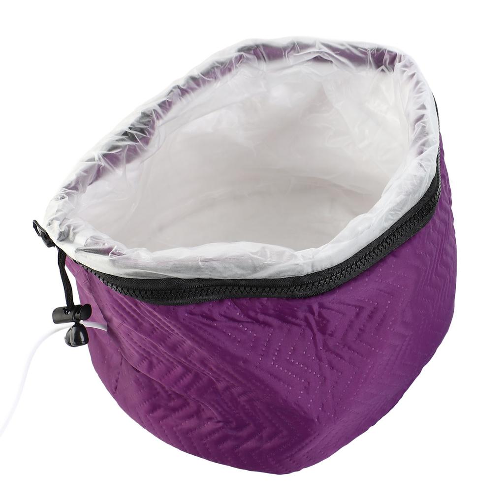 Heating Hat 2 Level Adjustment Temperature Controller Uniform Heating Drawstring Design Hair Care Hat