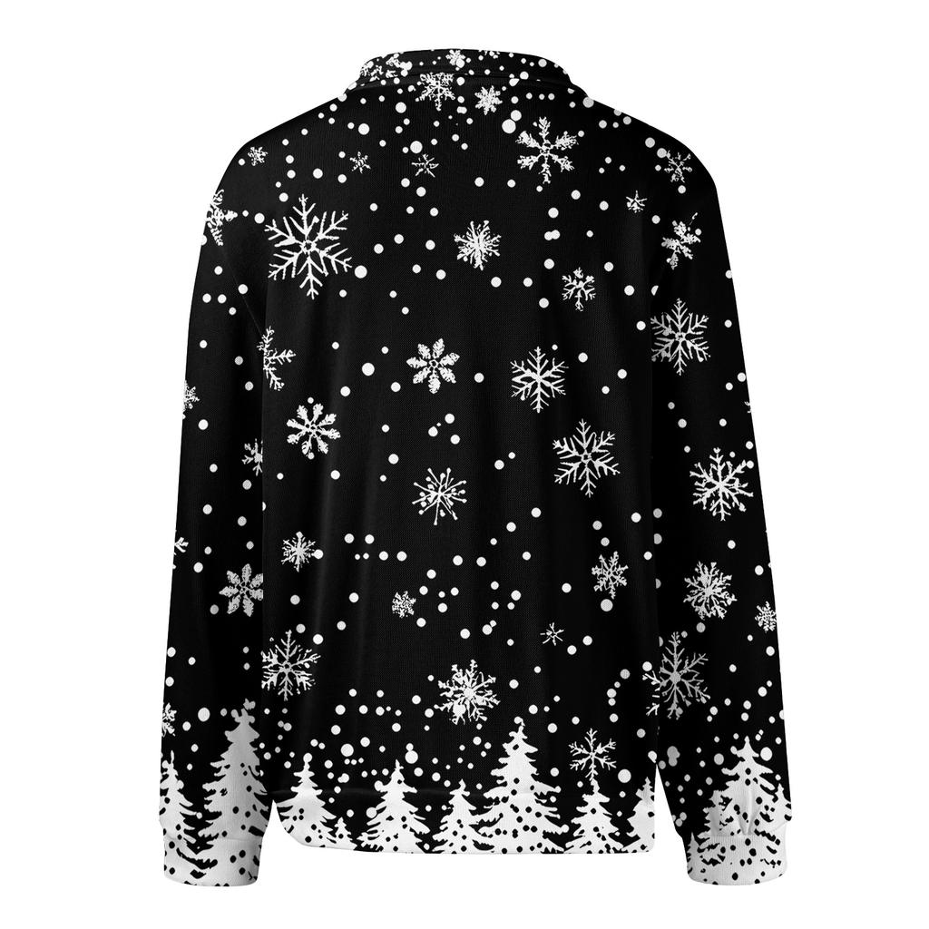 Men's Casual Collared Long-Sleeve Knit Base Layer Top