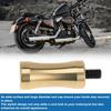 Brass Motorcycle Shifter Footrests Pegs for HARLEY-DAVIDSON 883R Cylinder Shift Foot Rests Peg Footboards Brass Iron 1 Pc
