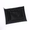 Custom Logo Hot Selling Eco Friendly Zipper Travel Cosmetic Bag Black Mesh Makeup File Bag Mesh Pouch with Custom Label