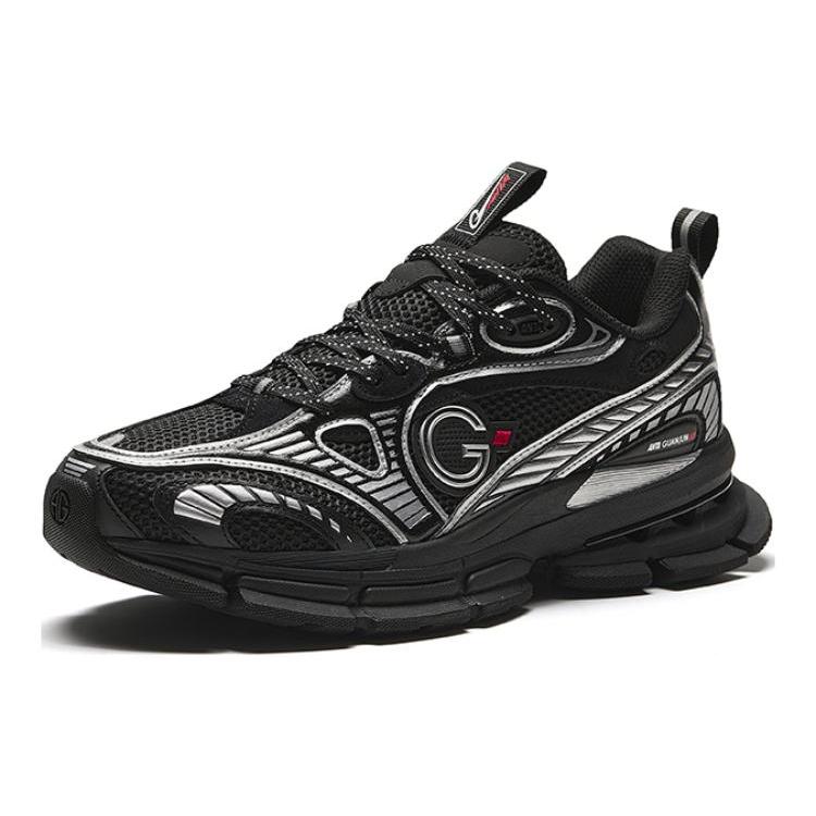Anta Champion All Weather Series Cushioning Slip Resistant Cushioning Slip Resistant Low Top Running Shoes Men's 112348805A-6