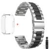 TPU Case+Stainless Steel Strap For Redmi Watch 5 Active Soft Case For Xiaomi Redmi Watch 5 Lite Luxury Metal Watchband Correa