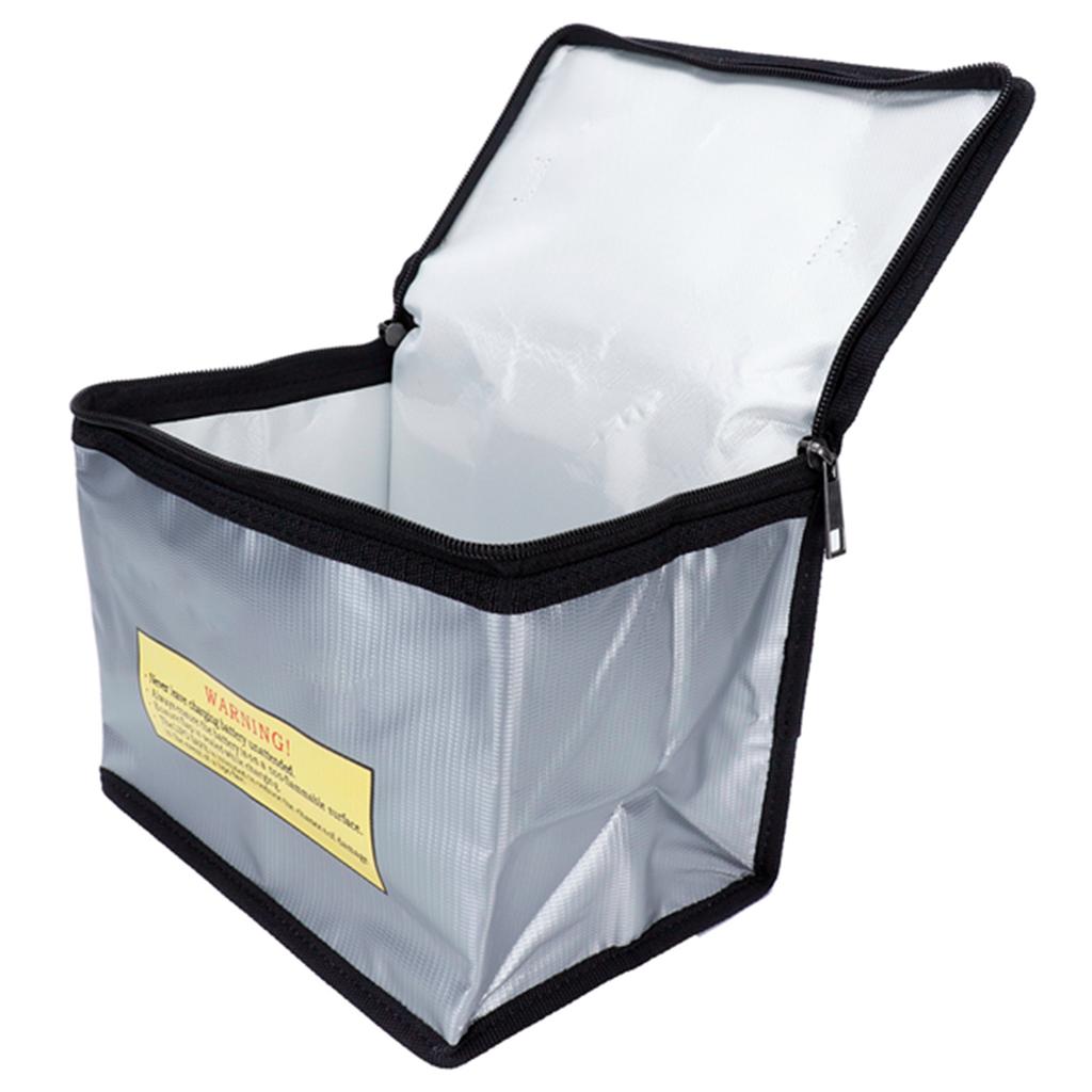 Borsa di Sicurezza per Batterie Lipo Pochette Portatile Ignifuga Antideflagrante per Protezione Batteria