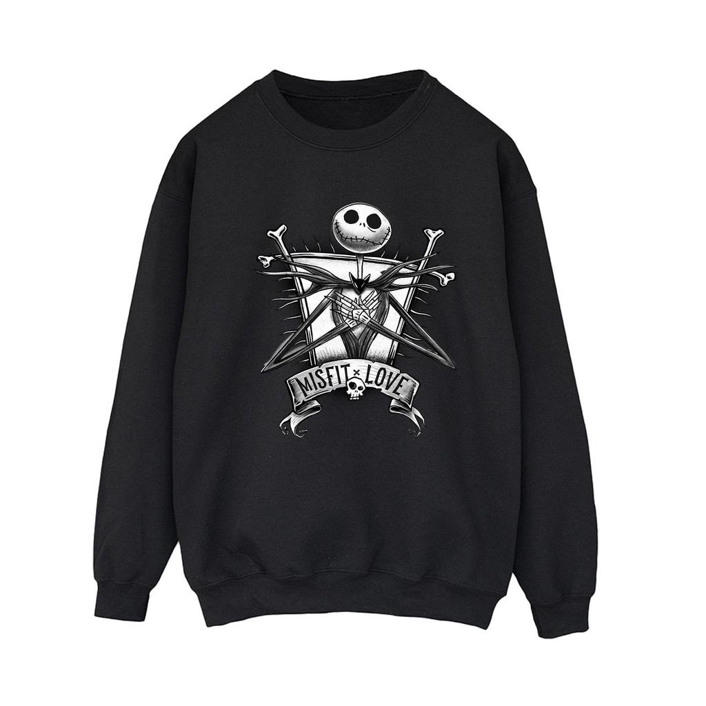 Disney Womens/Ladies The Nightmare Before Christmas Misfits Love Sweatshirt