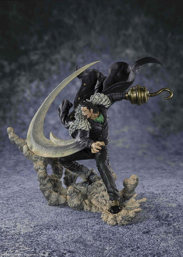 FiguartsZERO ONE PIECE [EXTRA BATTLE] Sir Crocodile -Summit War- Approx. 205mm PVC & ABS Painted Complete Figure