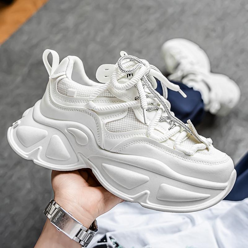 New Men's Fashion Casual Shoes Boys Students Trending Soft Sole Comfortable Sneakers Male Classic Breathable Gym Shoes