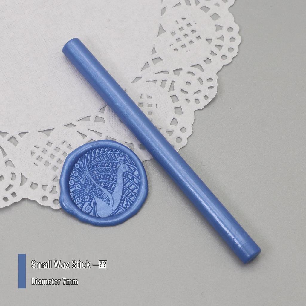 Bețișoare de Ceară de Sigiliu Mat Perlat, 125 Culori, 10x0.7cm, Compatibile cu Pistoale de Ceară, Culori Mixabile