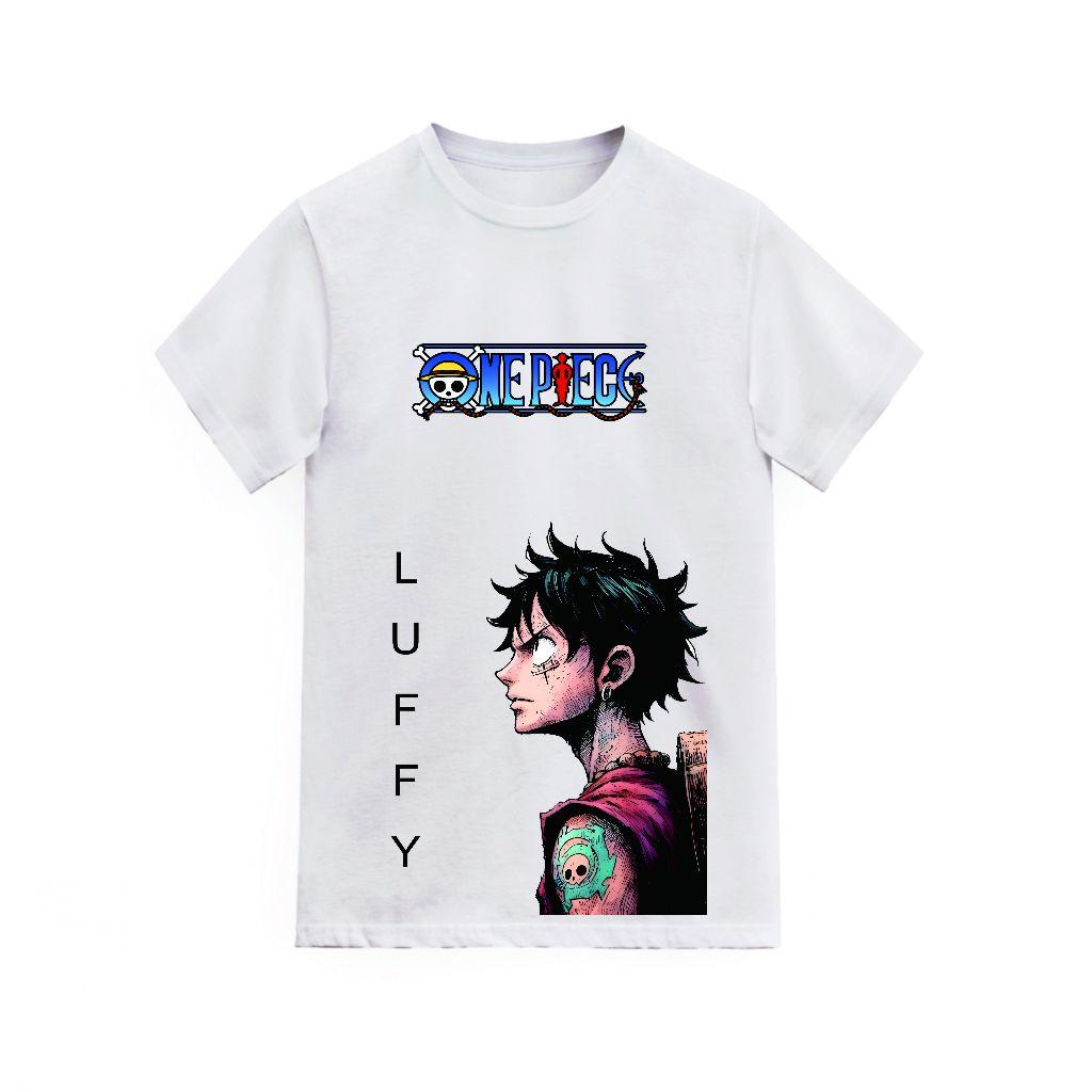 American Retro Men's Pure Cotton ONE PIECE Summer New Retro Fashion Men's and Women's Streetwear