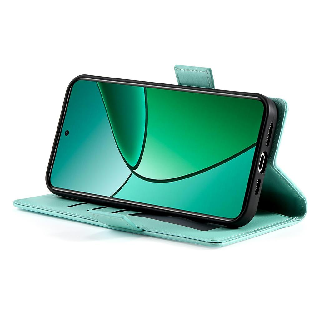 Dla Realme 14 5G Etui z podstawką Skórzany portfel Pokrowiec na telefon