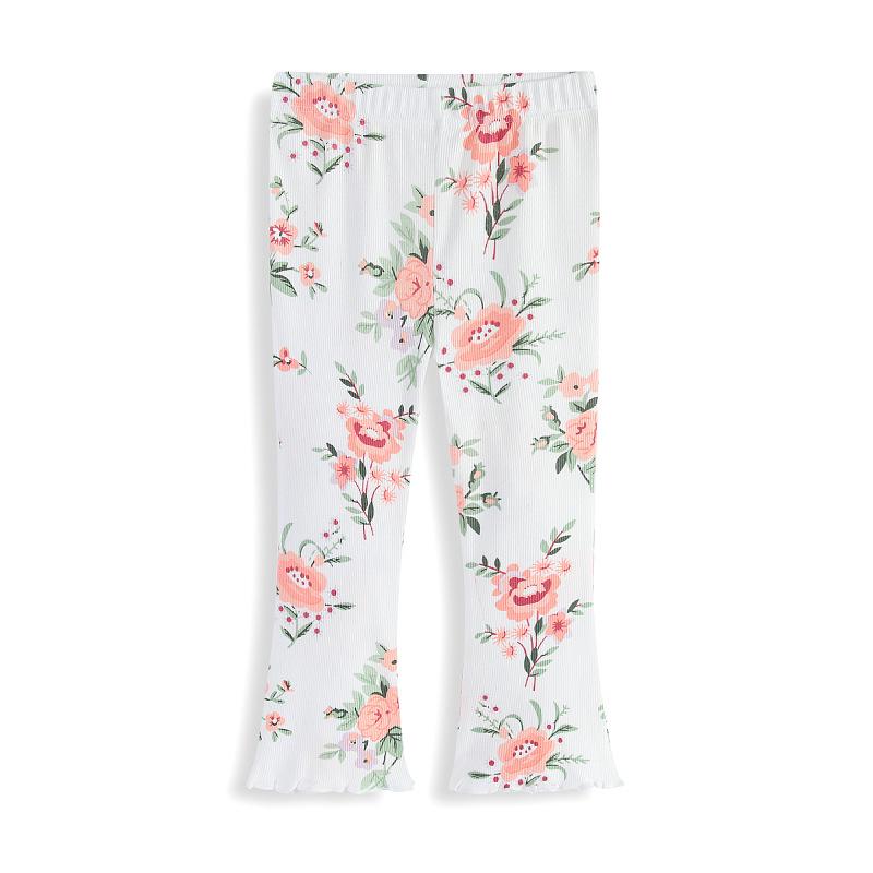 European & American Girls' Spring/Autumn Knit Bell Bottom Pants