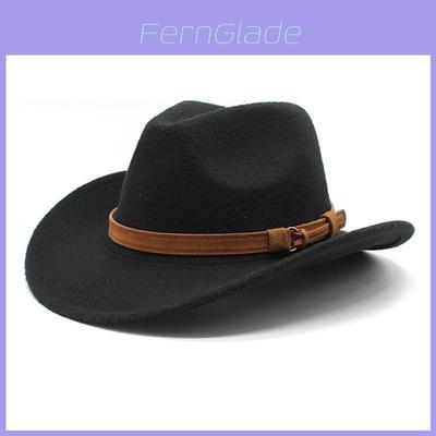 Western Cowboy Hat With Satin Weave For Men And Women Summer Winter Sun Protection
