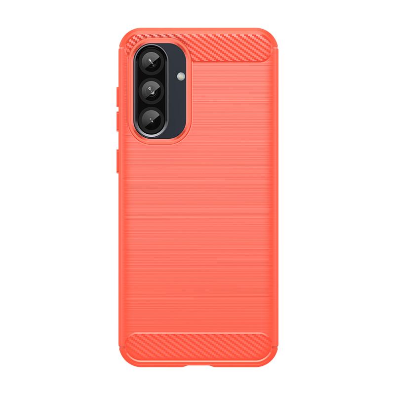 For Cover Samsung A56 Case Samsung Galaxy A56 Capa New Armor Shockproof Carbon Fiber Back Soft TPU Cover Samsung A56 A 56 Fundas