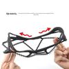 Silicone Anti-Slip Ice Cleats: Easy On/Off, Wear-Resistant Spring Shoe Covers for Snow, Mud, and Climbing