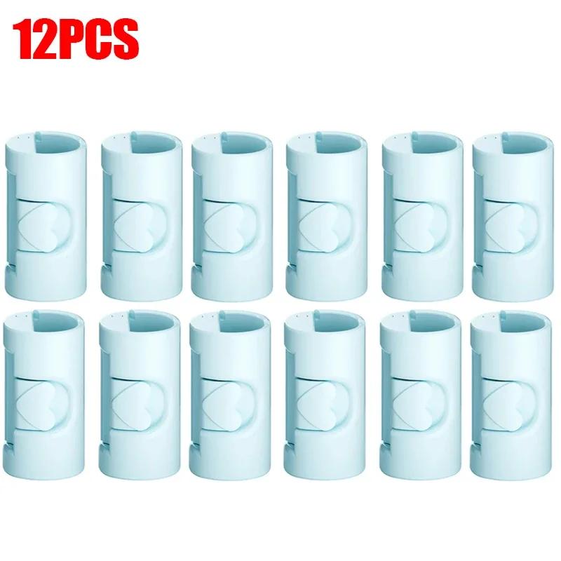 Bed Sheet Clips Non-slip Resistant Clamp 2/6/12Pcs Plastic Quilt Bed Cover Holder Blanket Buckles Fasteners Mattress Clothes Peg