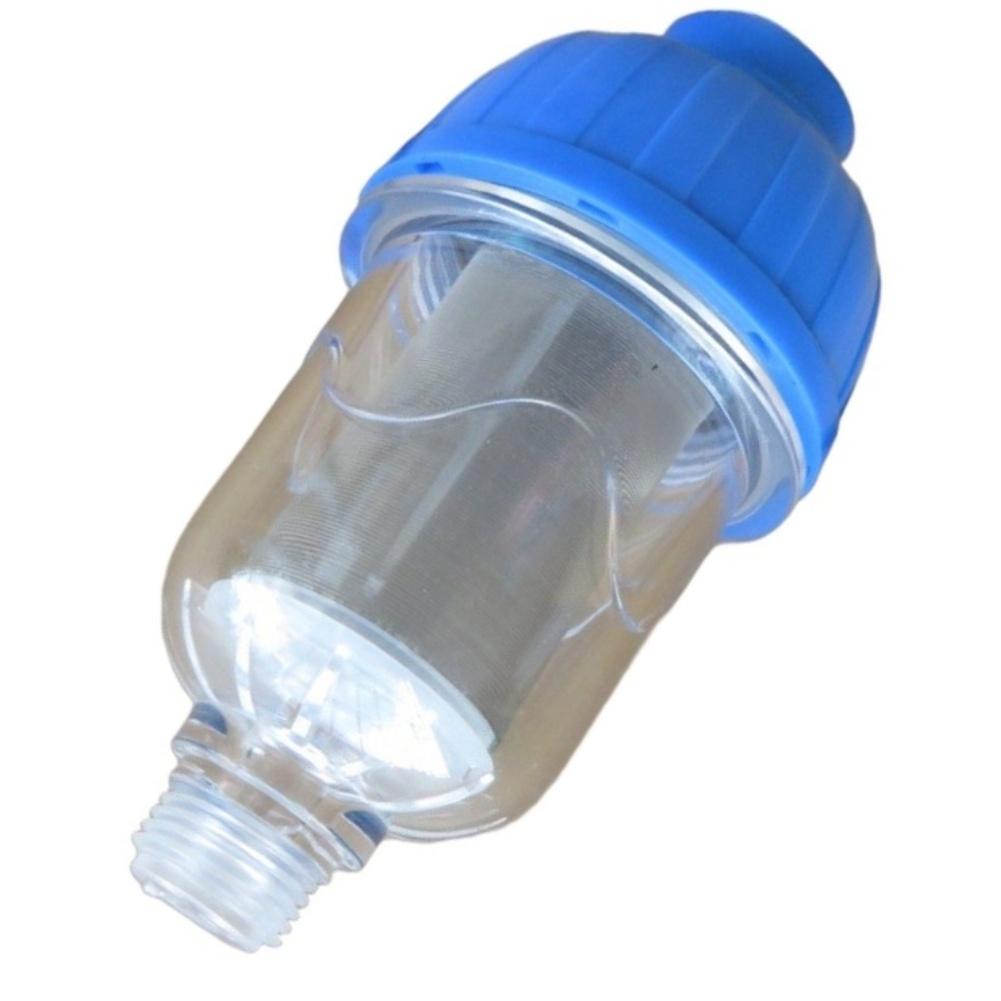 1/2 Inch Water Heater Pre Filter with Explosion For Proof PVC Construction and 300 Mesh Stainless Steel Screen
