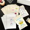 50Pcs/Pack Reusable Biscuit Packaging Bag Cartoon Design Gift Pouch  Package Supplies