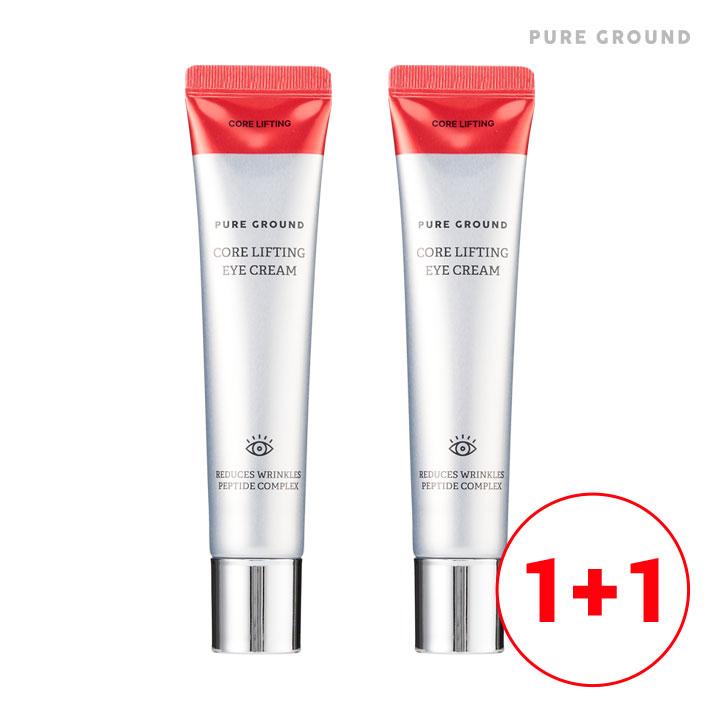 PureGround] Whitening Wrinkle Moisture Core Lifting Eye Cream 40ml 1+1: