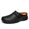 Men's Large Genuine Leather Slip-On Closed-Toe Loafers