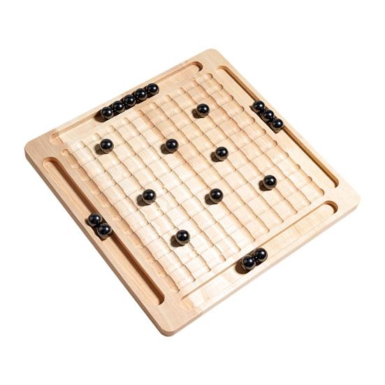 1 Set Magnetic Chess Board Game with 20/30/40 Magnet Stones Parent-child Interactive Focus Logic Thinking Training 2 Player Educational Magnet Chess