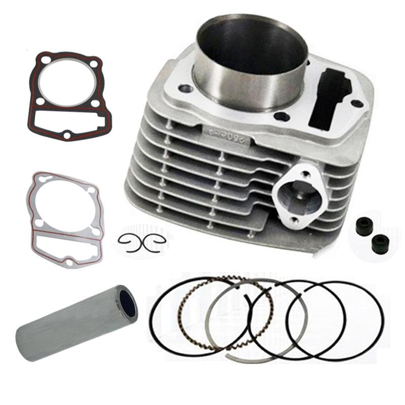 Motorcycle 65.5mm Engine Cylinder Liner Kit For Zongshen CB250 CRF230F SL230 1997-2008 XR230 New Motorcycle Engine Accessories