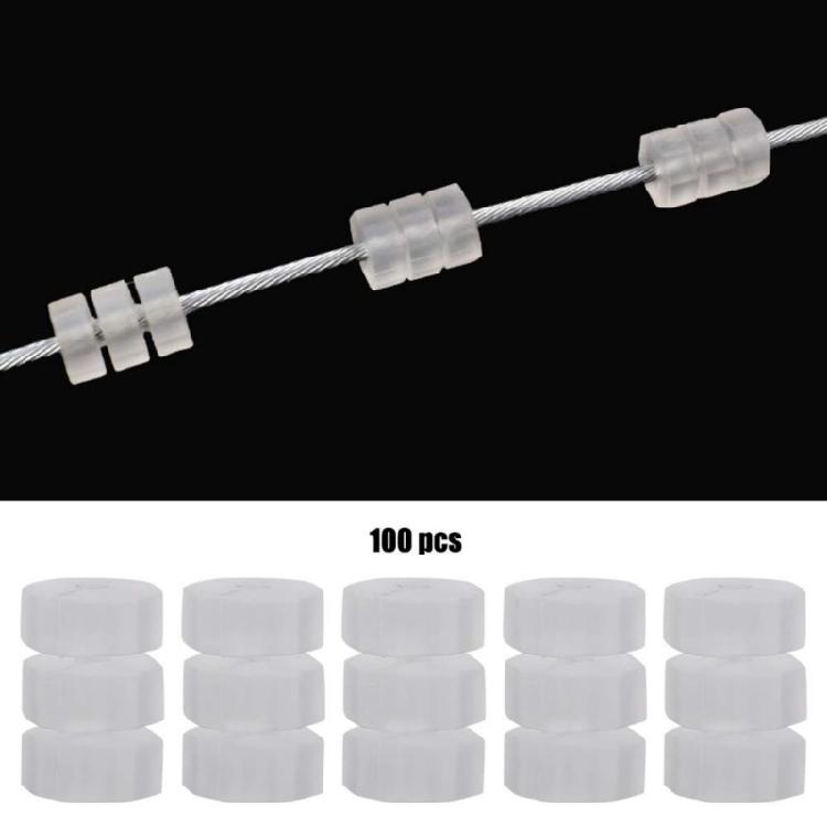100pcs Resilients Silicones O Rings for Bike Cable Protecting Features Easyly Application and Weather Resistance