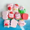 Shiny Strawberry Watermelon Pig Resin Accessories For Diy Jewelry