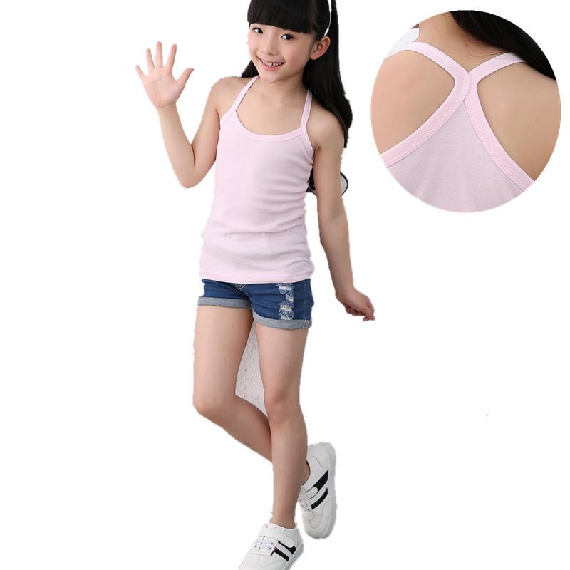 Kids' Cotton Tank Top: Summer Base Layer for Boys & Girls