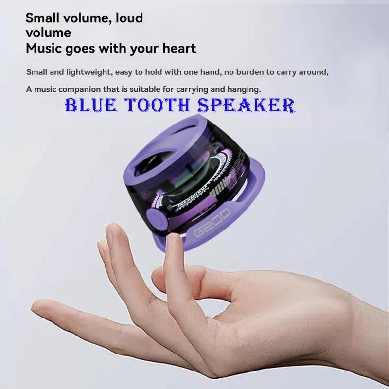 New Magnetic Portable Outdoor Blue Tooth Speaker Mini Sound Box Multifunctional RGB Colorful Stereo Sound Blue-tooth 5.3 Speaker